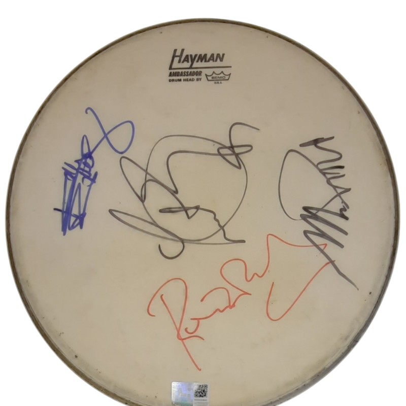 The Rolling Stones Signed Drumskin