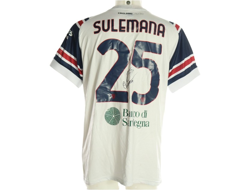Sulemana's Signed Unwashed Shirt, Cagliari vs Torino 2026
