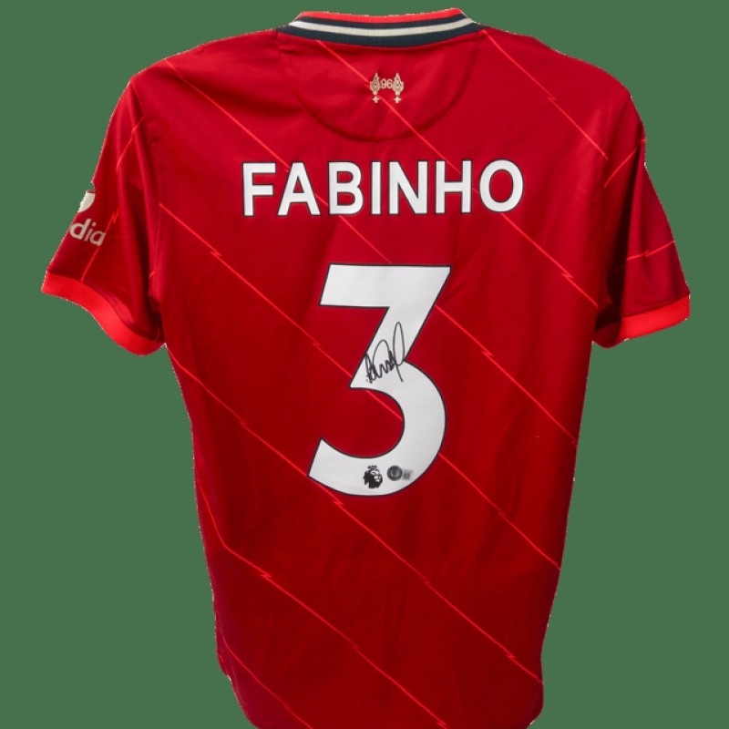 Fabinho's Liverpool FC Signed Replica Shirt