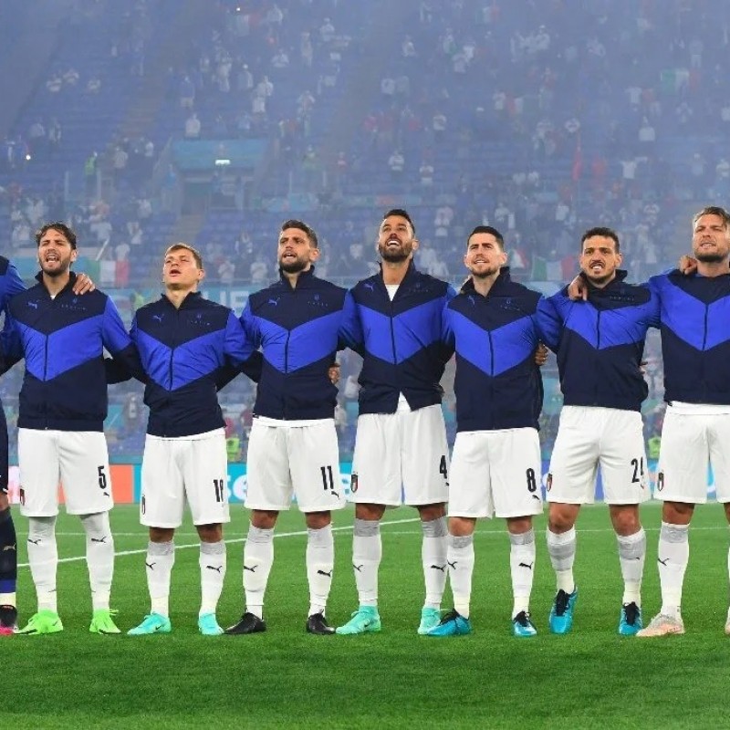 Italy National Anthem Sweatshirt, 2020/21
