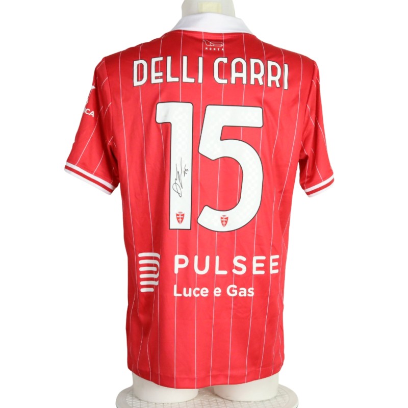 Delli Carri's Signed Unwashed Shirt, Spezia vs Monza 2026