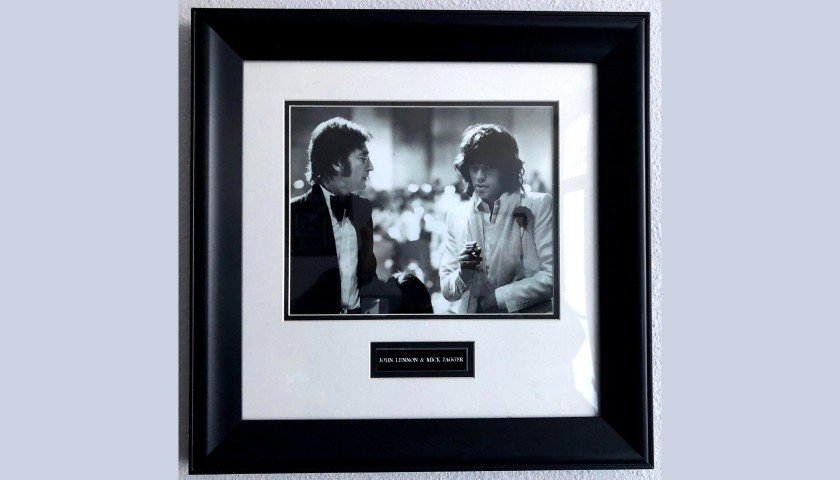 John Lennon & Mick Jagger Picture