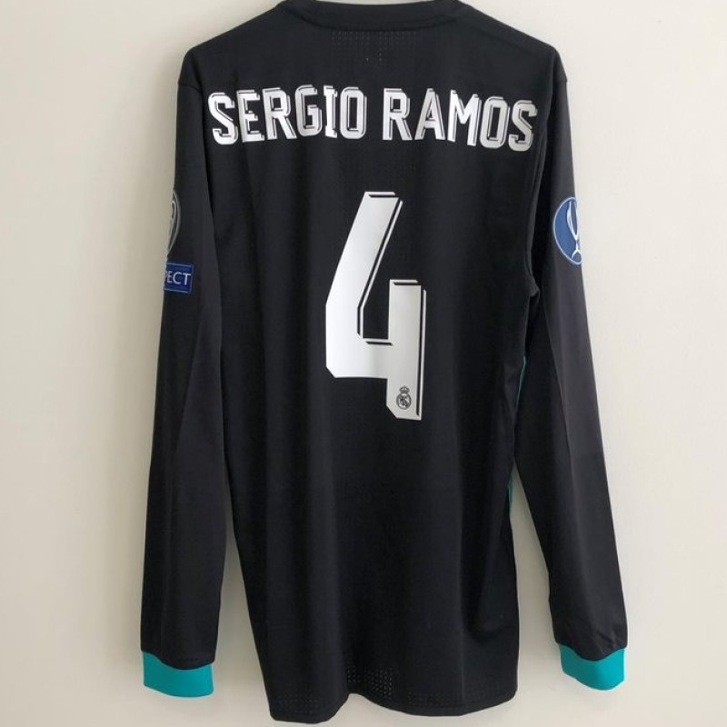 Sergio Ramos' Real Madrid UEFA Super Cup Match Shirt