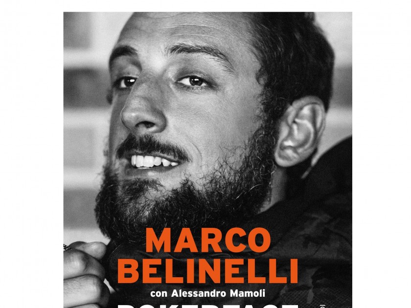 Receive a copy of Marco Belinelli's signed book "Pokerface" from Marco himself