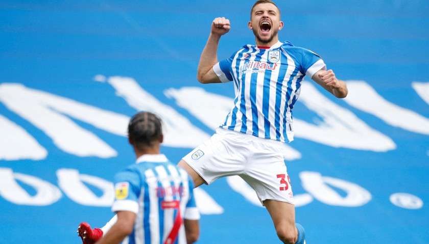 Michał Helik's Huddersfield Town Signed Match Worn Shirt