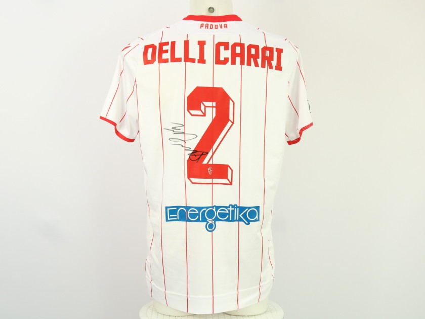 Maglia Delli Carri unwashed Padova vs Arzignano Valchiampo 2024 - Autografata