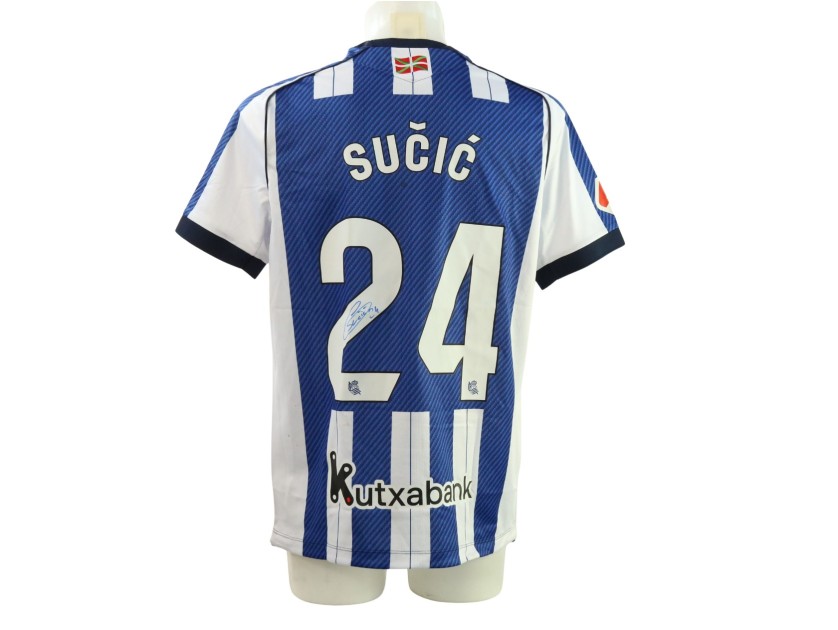 Sucic's Signed Unwashed Shirt, Real Sociedad vs Elche 2026