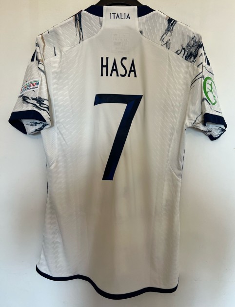 Hasa's Match Shirt, Portugal U19 vs Italy U19 2023