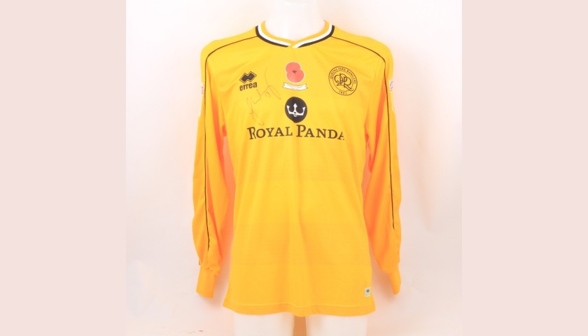Lumley's Queens Park Rangers Match-Issued Signed Poppy Shirt 