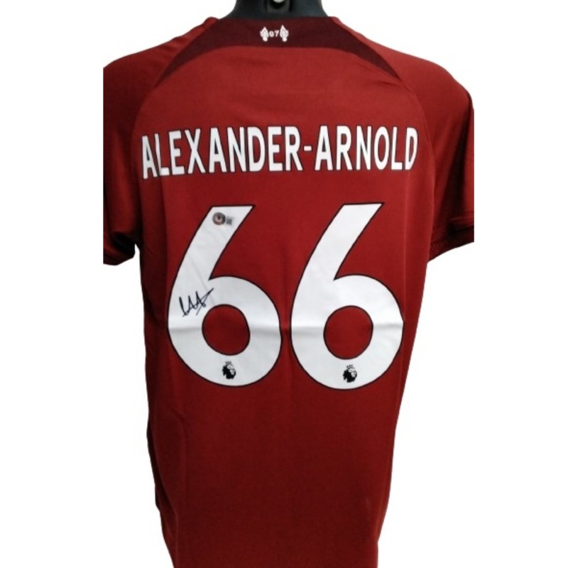 Alexander-Arnold Replica Liverpool Signed Shirt, 2022/23