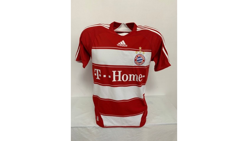 BAYERN MUNICH 2007 2009 HOME SHIRT FOOTBALL SOCCER JERSEY ADIDAS