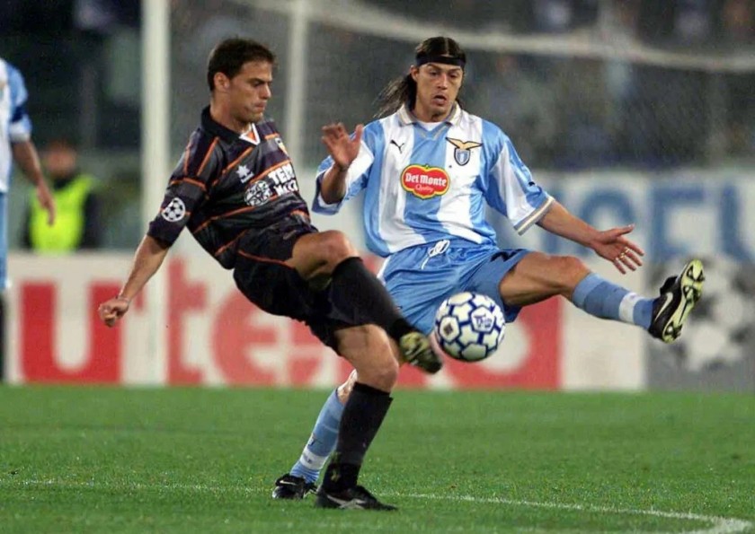 Almeyda's Lazio Worn Shirt, UCL 1999/00