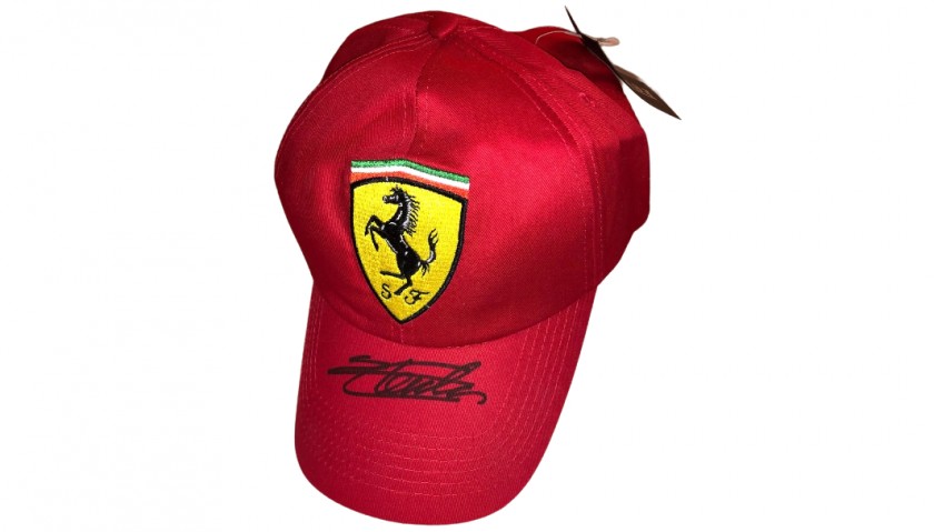 Scuderia Ferrari Official T-Shirt, Monza 2023 - Signed by Carlos Sainz and  Charles Leclerc - CharityStars