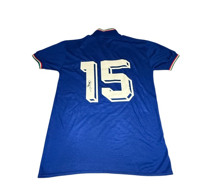 Baggio's Italy Signed Official Shirt