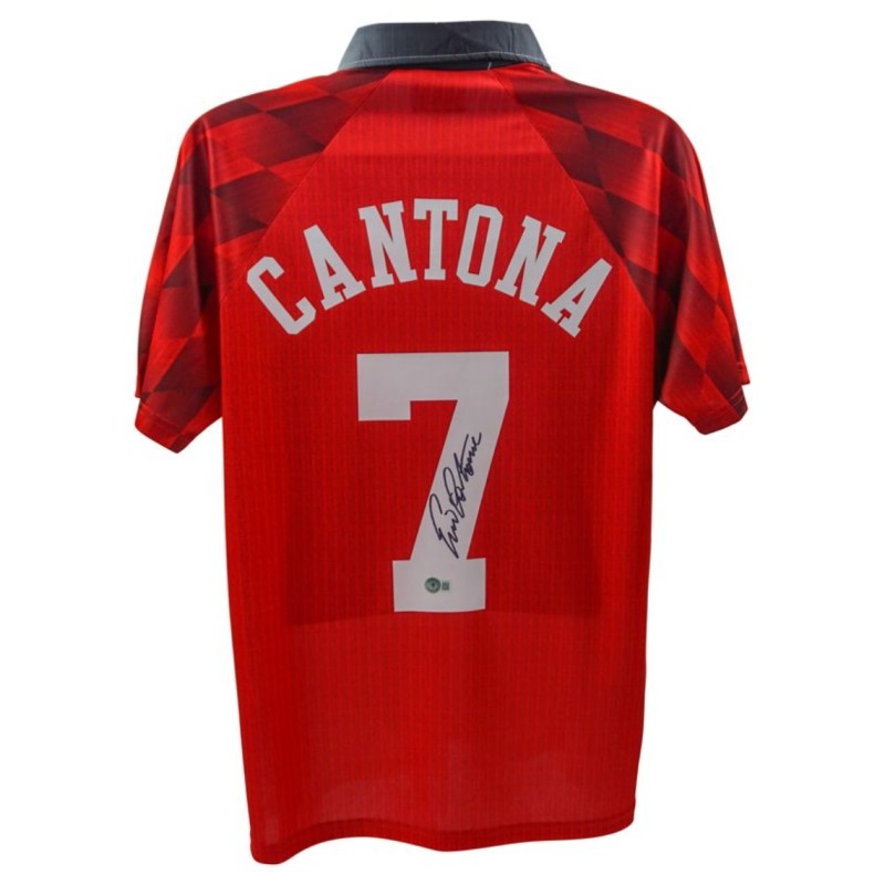 Eric Cantona's Manchester United Signed Shirt