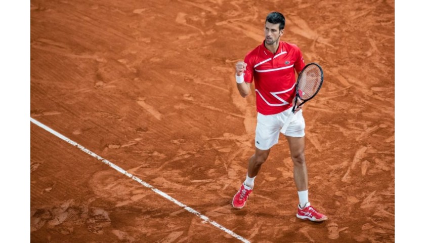 Novak Djokovic's Match Worn and Signed Shoes
