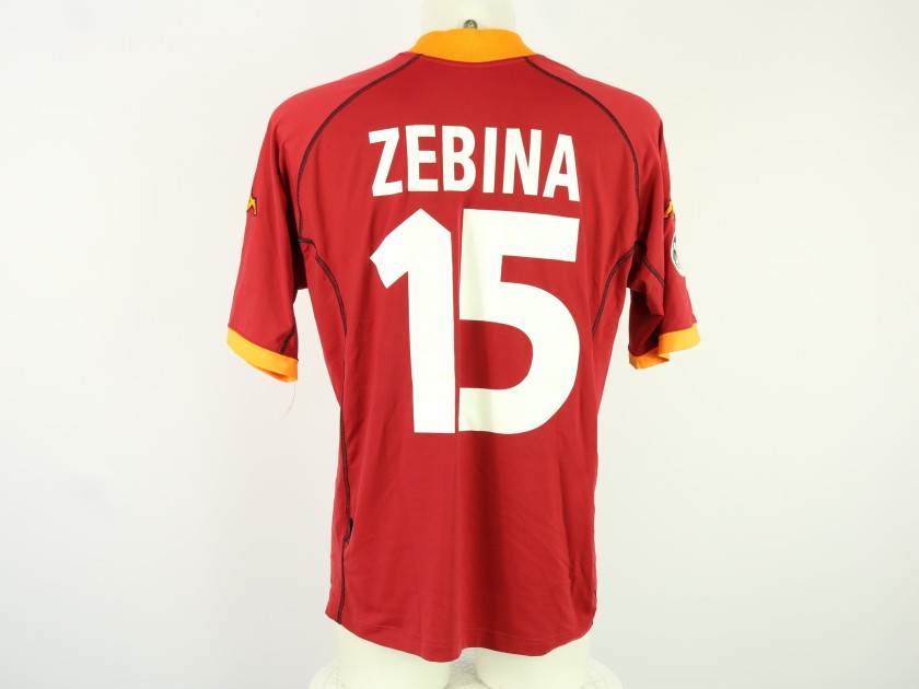 Zebina's Roma Issued Shirt, 2001/02