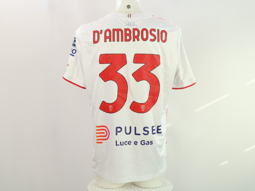 Maglia D'Ambrosio unwashed Atalanta vs Monza 2024 