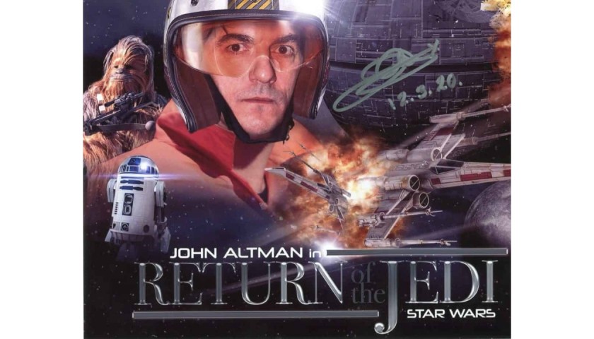 "Star Wars: Return of the Jedi" - Picture Signed by John Altman 