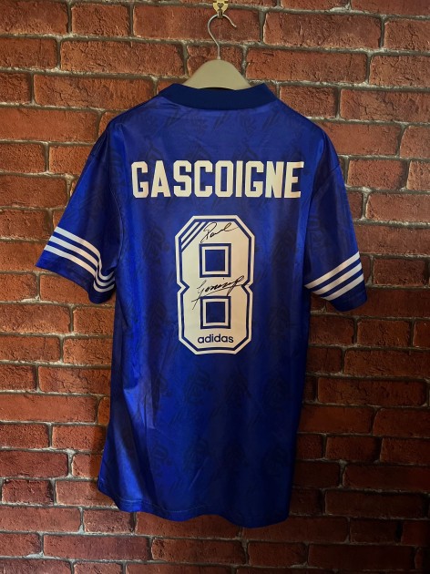 Paul Gascoigne's Rangers 1995/96 Signed Shirt
