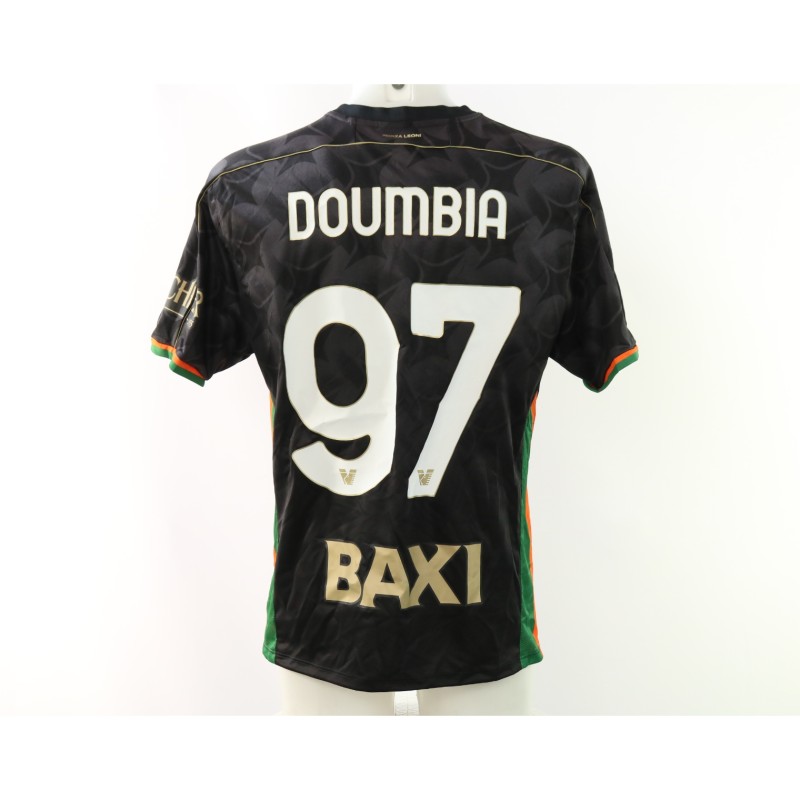 Doumbia's Venezia vs Lazio Unwashed Shirt, 2025