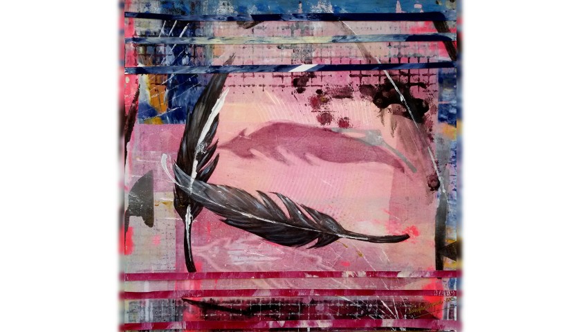 "Feather 2" by Lara Androvandi