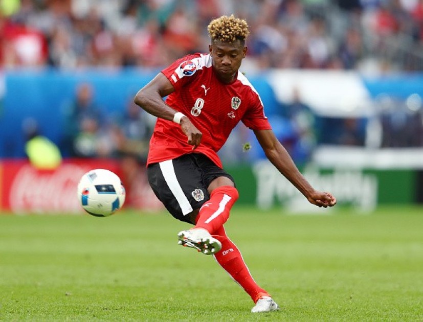 Alaba's Official Austria Signed Shirt, 2016/17