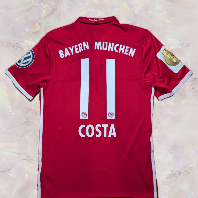 Douglas Costa's Bayern Munich DFB Pokal 2016/17 Match Shirt