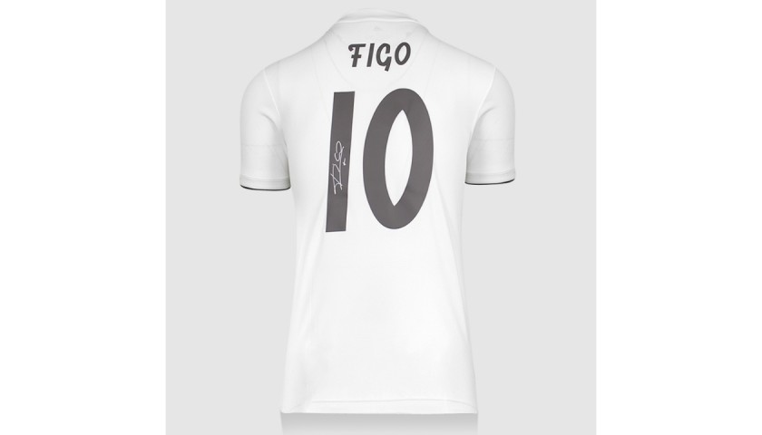 Luis Figo's Real Madrid Signed Shirt 