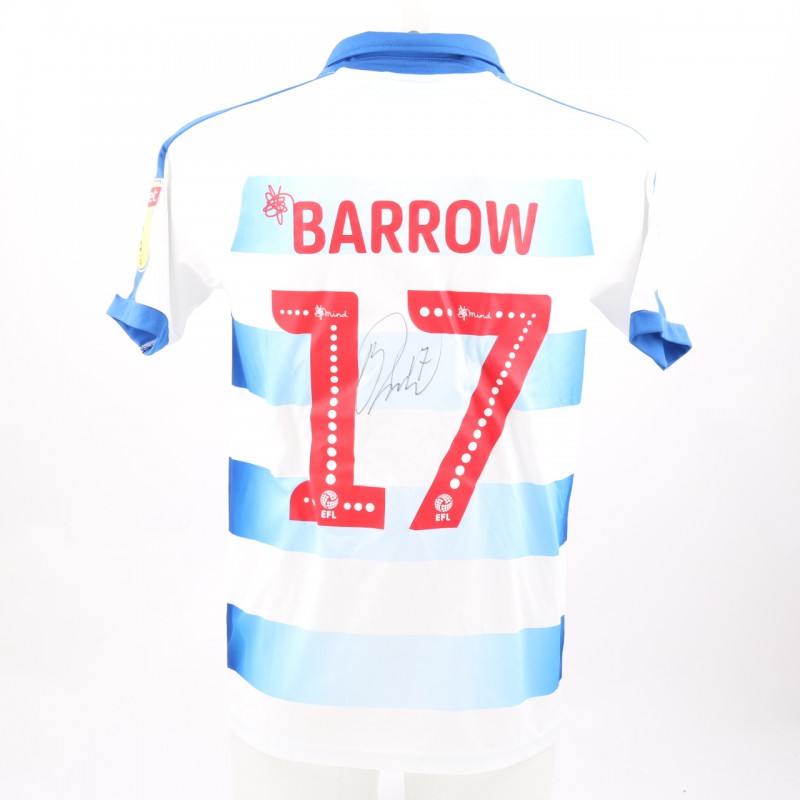 Barrow's Match-Worn Reading FC Signed Poppy Home Shirt 