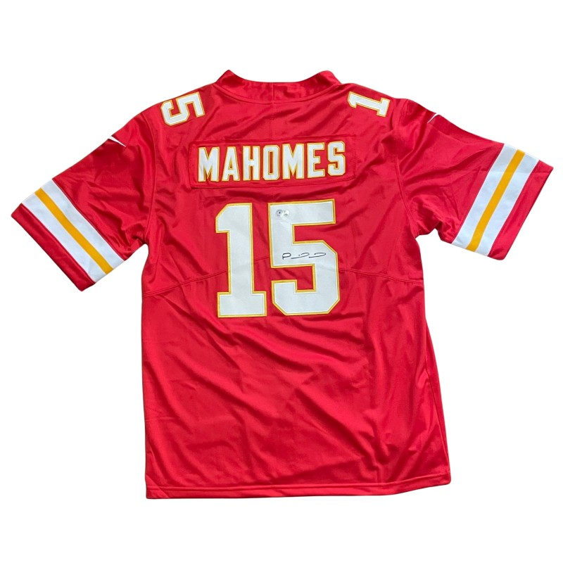 Maglia Replica firmata di Patrick Mahomes dei Kansas City Chiefs 2020