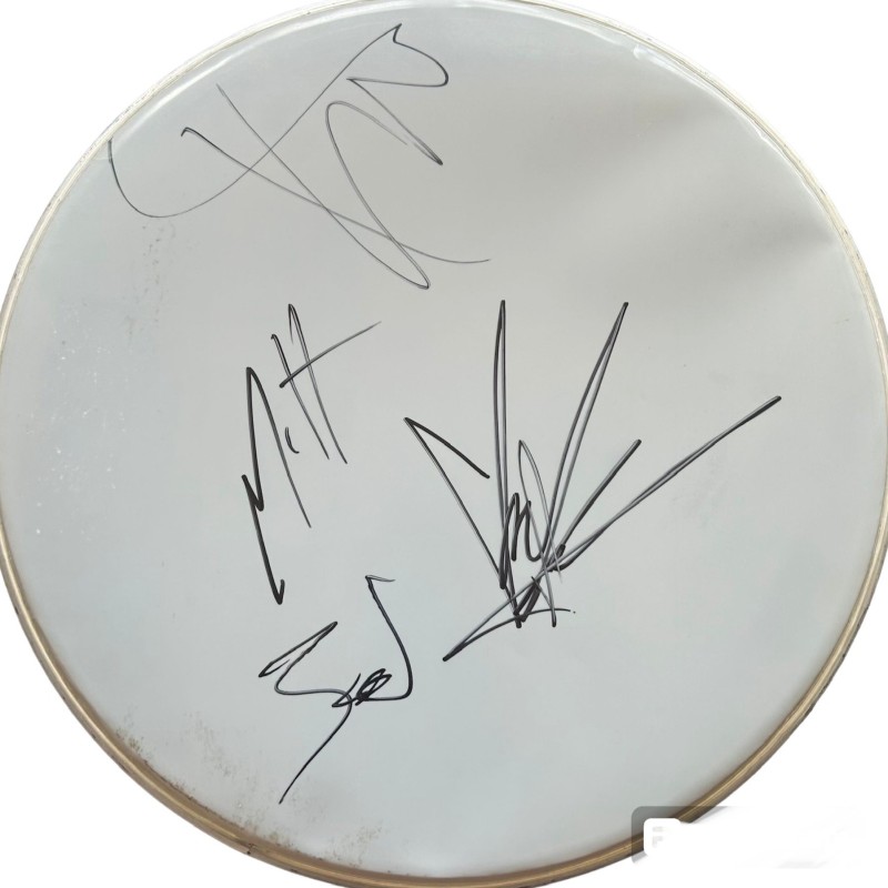Soundgarden Signed Drum Skin