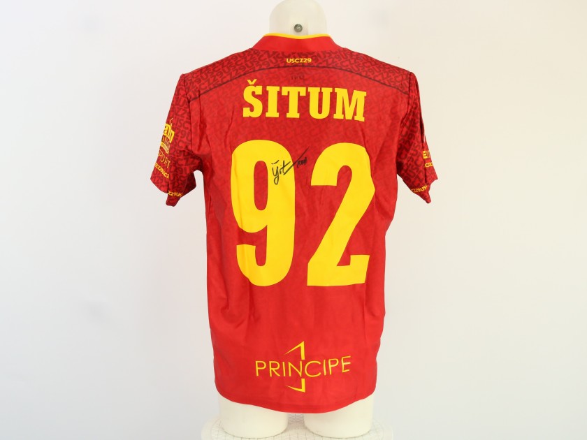 Situm's Signed Unwashed Shirt, Parma vs Catanzaro 2024