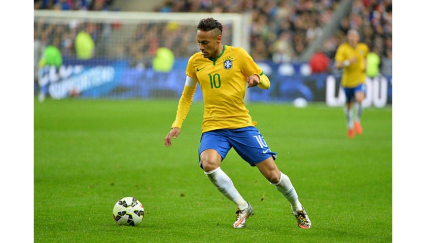 Neymar's Brazil Match Shirt, 2014