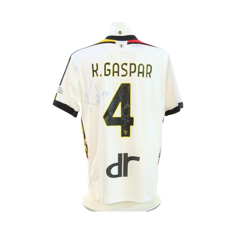 Gaspar's Signed Unwashed Shirt, Roma vs Lecce 2024