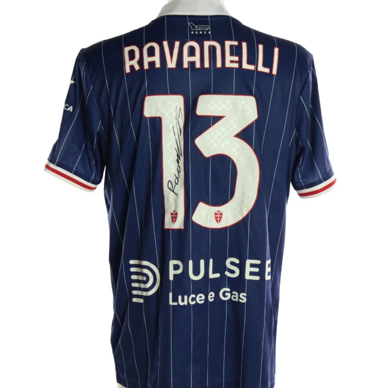 Ravanelli's Signed Unwashed Shirt, Mantova vs Monza 2026