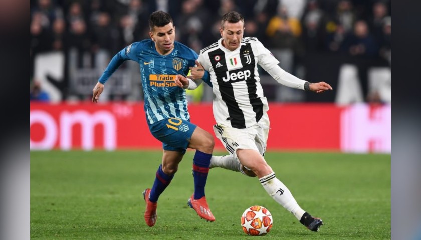 Correa's Match Shirt, Juventus-Atletico Madrid 2018