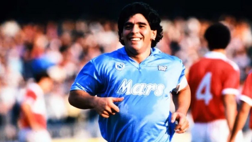 Maradona's Napoli Match Shirt, 1988/89