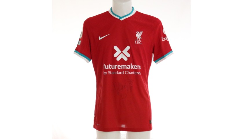 Shaqiri's Liverpool FC Match-Issued And Signed Shirt, Limited Edition ...