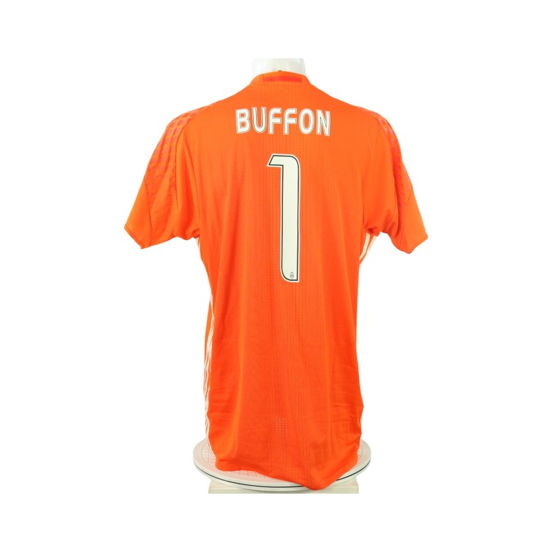 Buffon's Juventus Match-Issued Shirt, 2016/17