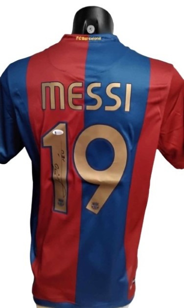 Messi replica Signed Shirt Barcelona, 2006/07