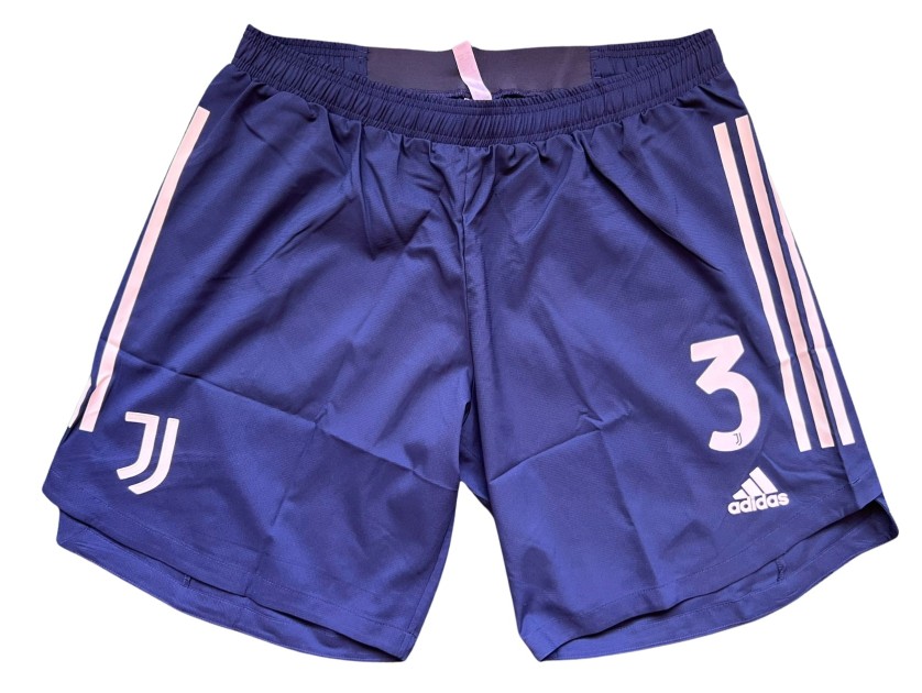 Chiellini's Juventus Match Shorts, 2020/21