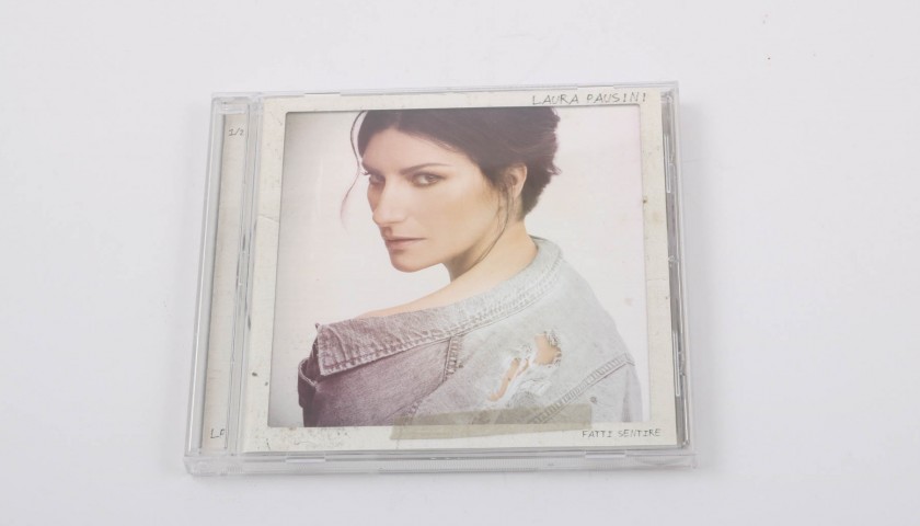 Album "Fatti Sentire" autografato da Laura Pausini