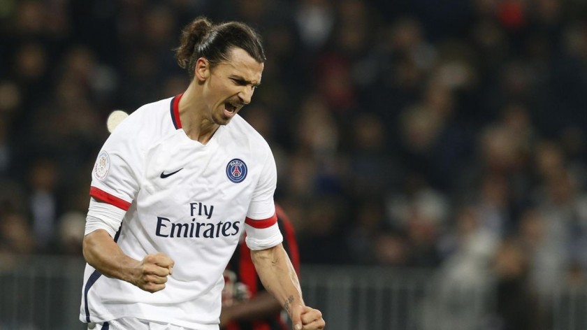 Ibrahimovic's PSG Match Shirt, 2015/16