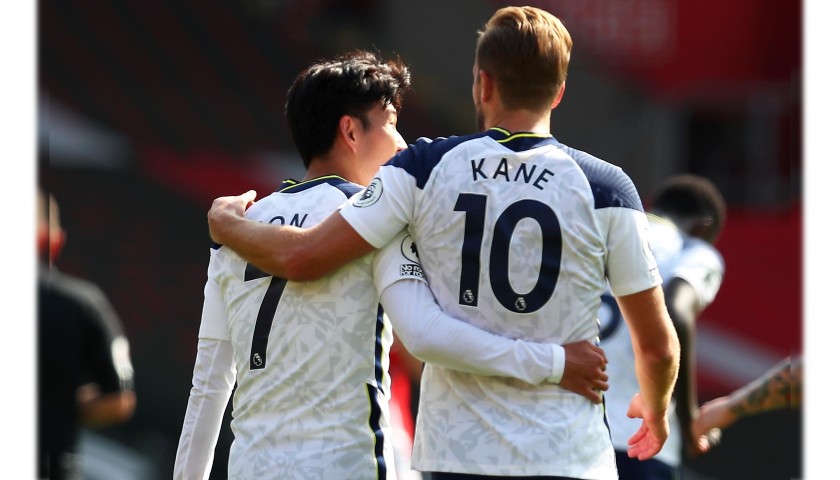 Kane's Official Tottenham Shirt, 2020/21 - Signed