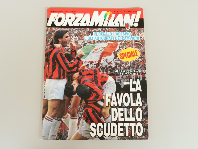"Forza Milan" Original magazine, Scudetto 1991/92 special