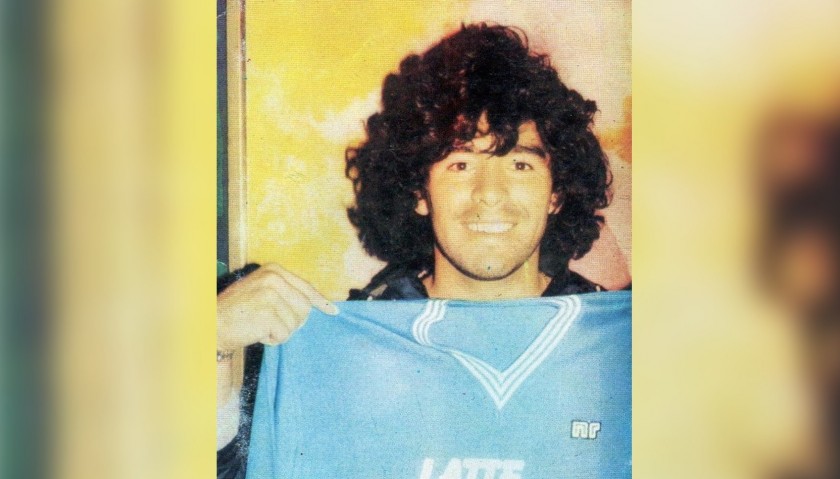 Maradona's Official Napoli Signed Shirt, 1983/84 Season