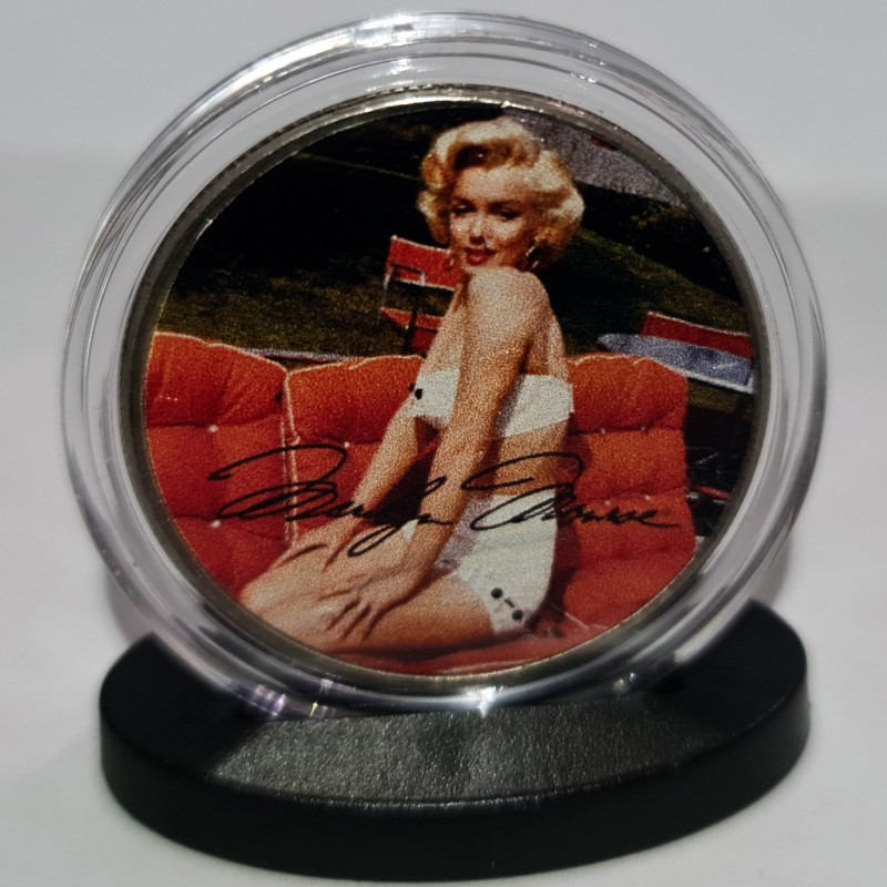 "Marilyn Monroe" - Colored JFK Half Dollar Coin