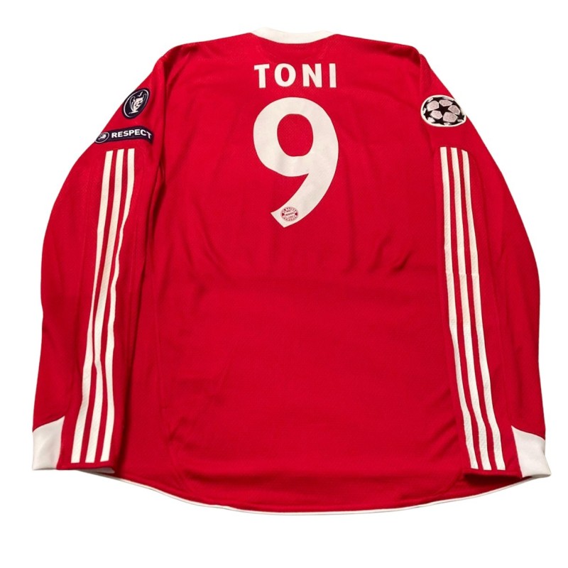 Toni's Bayern Monaco Match-Issued Shirt, 2008/09