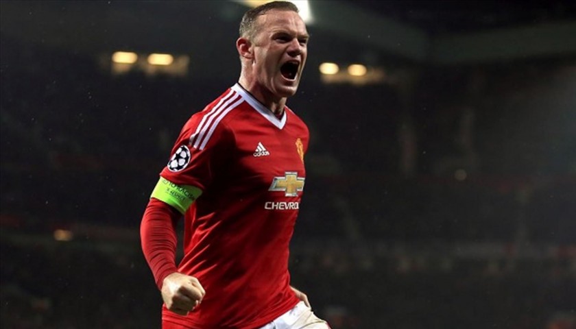 Rooney's Match Shirt, Manchester United-CSKA 2015